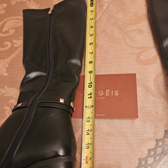 NWT Torgeis Destiny Black Riding Boots - Picture 9 of 12